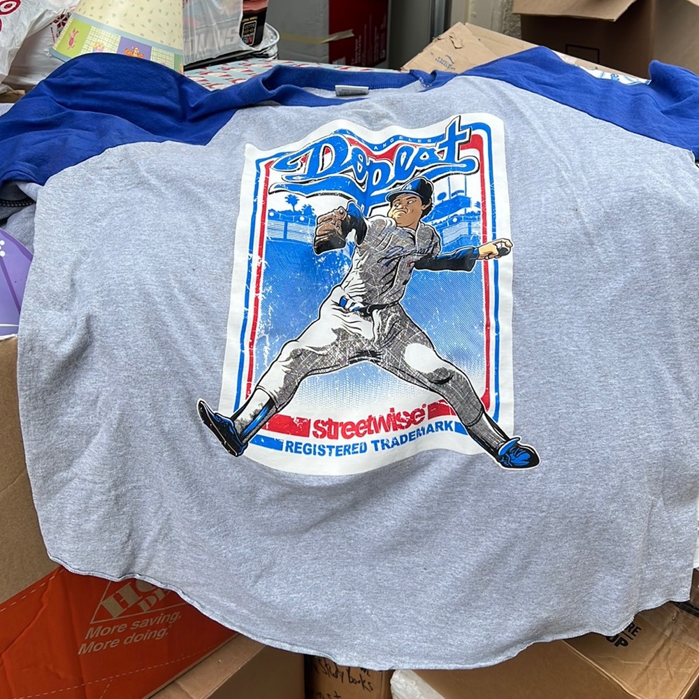 Streetwise 3/4 Sleeve FernandoValenzuela Shirt